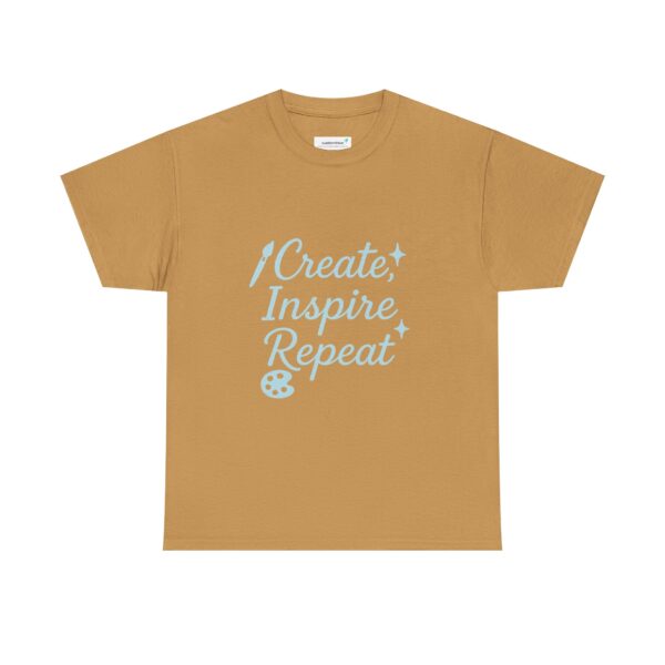 T-Shirt Create Inspire Repeat Unisex Tee - Image 20