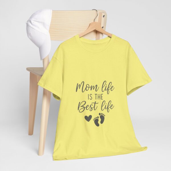 Mom Life Is The Best Life Unisex Heavy Cotton Tee - Image 54