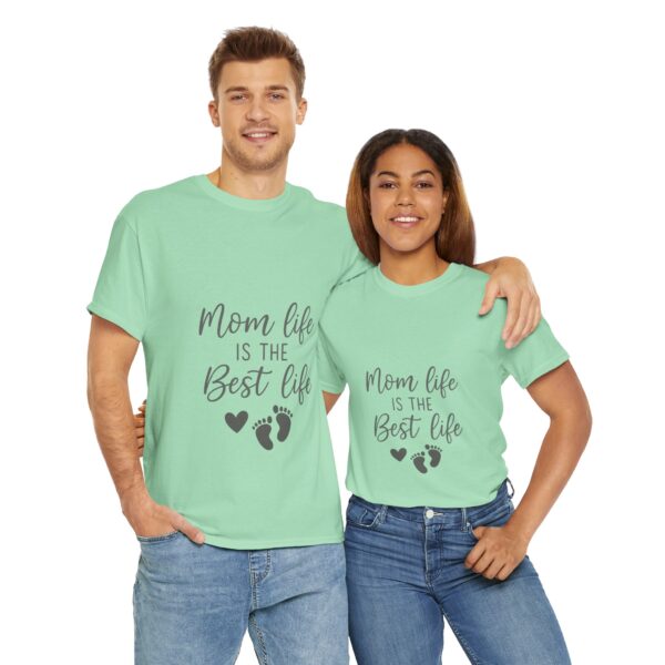 Mom Life Is The Best Life Unisex Heavy Cotton Tee - Image 75