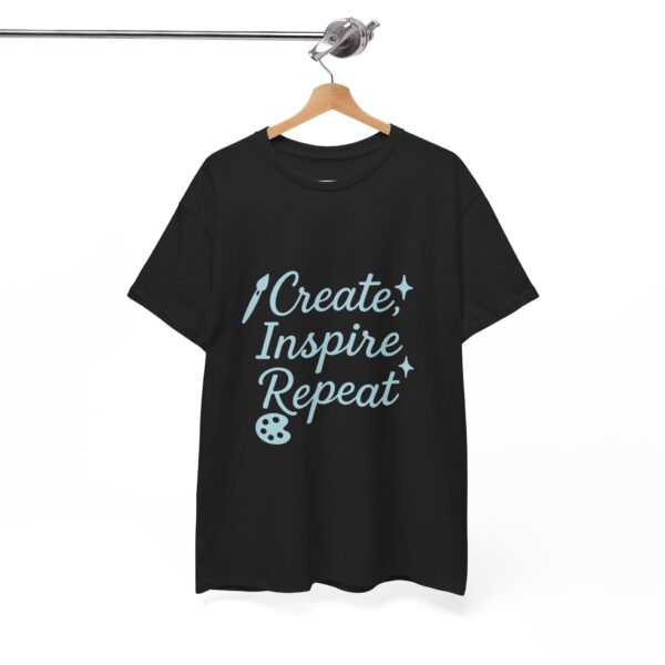 T-Shirt Create Inspire Repeat Unisex Tee - Image 16