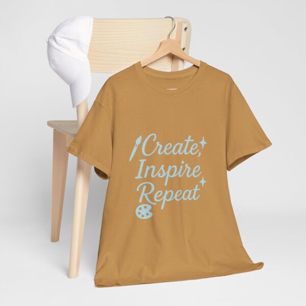 T-Shirt Create Inspire Repeat Unisex Tee - Image 26
