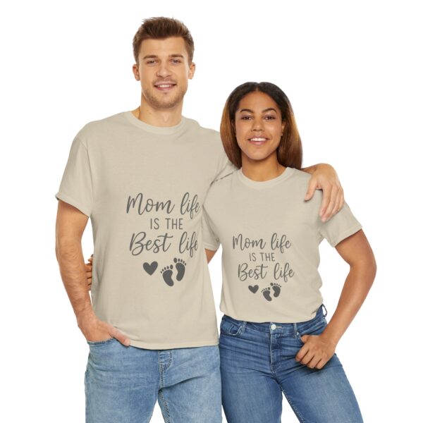 Mom Life Is The Best Life Unisex Heavy Cotton Tee - Image 27