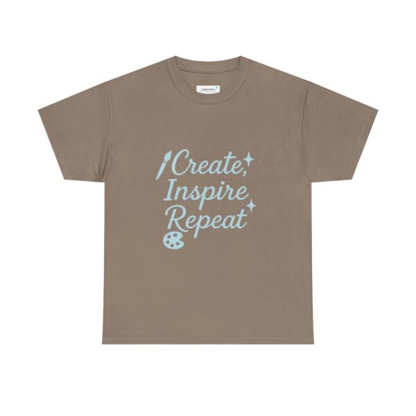 T-Shirt Create Inspire Repeat Unisex Tee - Image 30