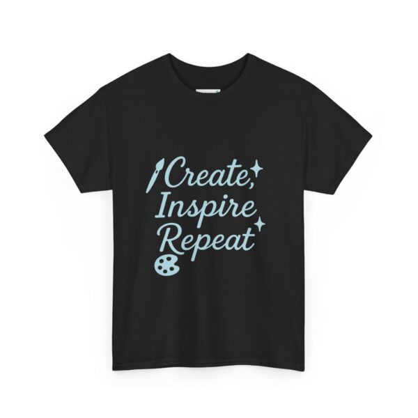 T-Shirt Create Inspire Repeat Unisex Tee - Image 13