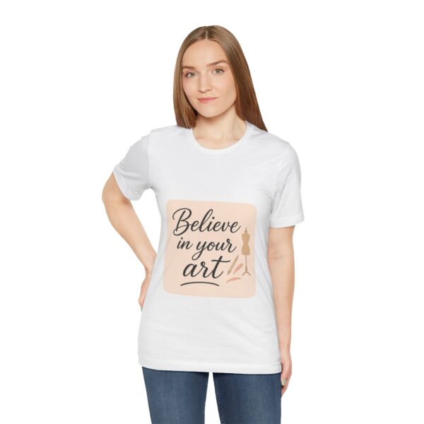 Artistic Inspiration Tee, Unisex T-Shirt for Creatives, Gifts for Artists, Motivational Apparel, Art Lover's Gift, Unique Creative Wear - Image 7