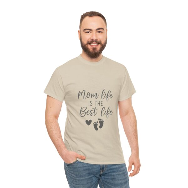 Mom Life Is The Best Life Unisex Heavy Cotton Tee - Image 26