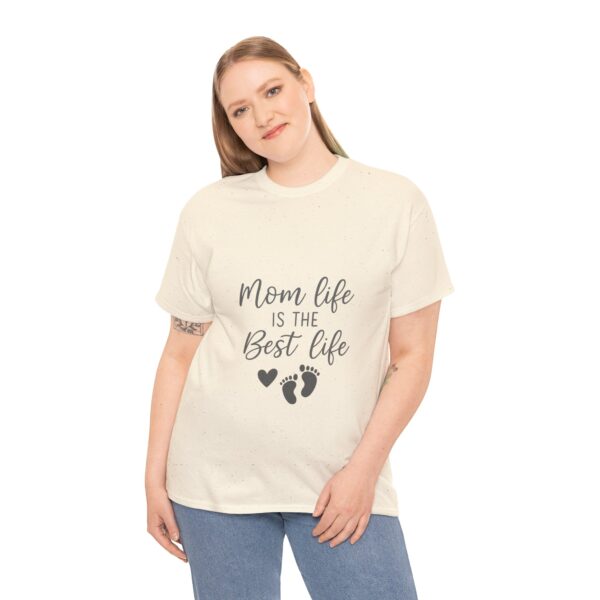 Mom Life Is The Best Life Unisex Heavy Cotton Tee - Image 47