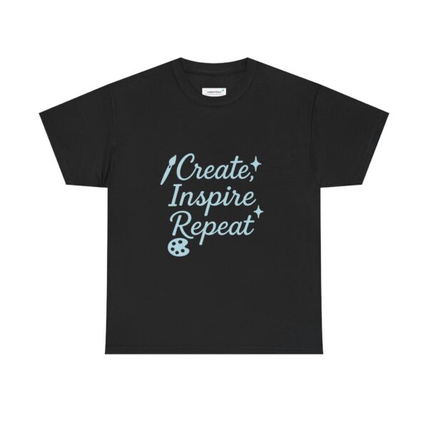 T-Shirt Create Inspire Repeat Unisex Tee - Image 11