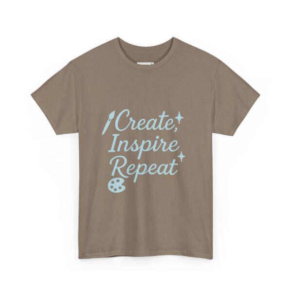 T-Shirt Create Inspire Repeat Unisex Tee - Image 32