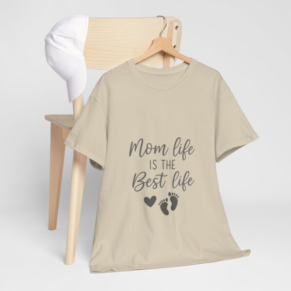 Mom Life Is The Best Life Unisex Heavy Cotton Tee - Image 24