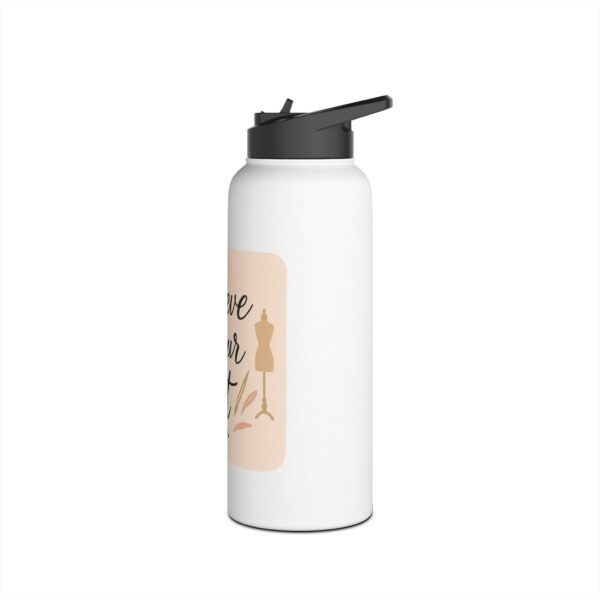 Motivational Stainless Steel Water Bottle - "Believe in Your Art" - Image 12