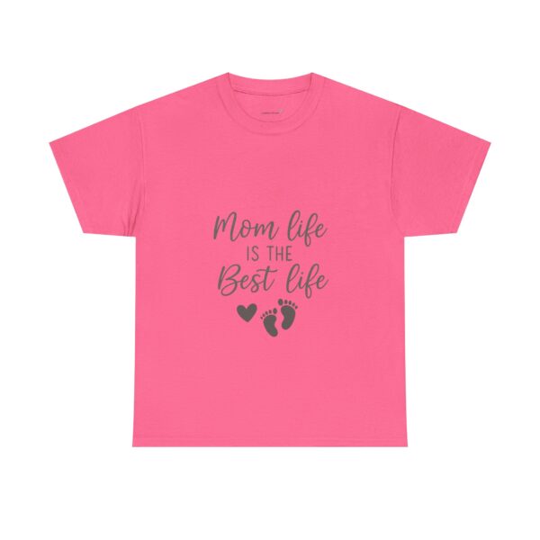 Mom Life Is The Best Life Unisex Heavy Cotton Tee - Image 102
